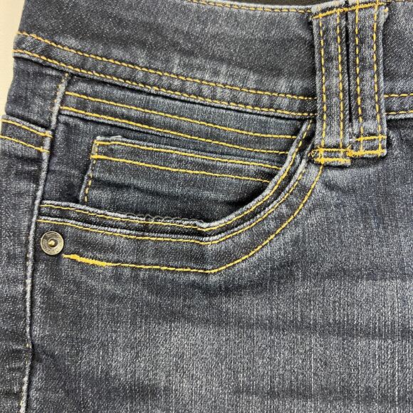 Democracy "Ab"Technology Slim Dark Wash Tummy Control Stretch Jeans Size 4 - Picture 7 of 15